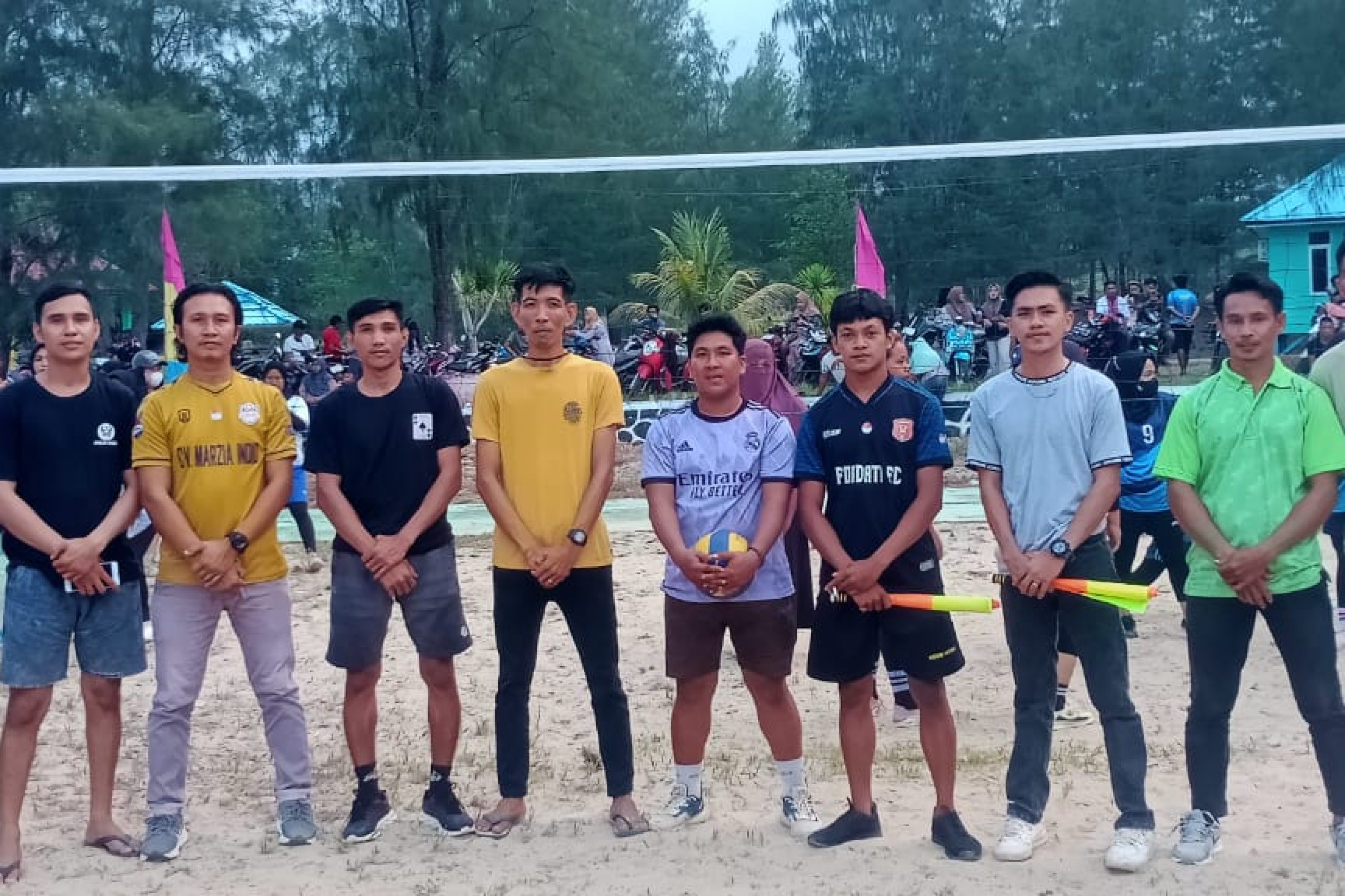 Jelang Pergantian Tahun, Karang Taruna Desa Wawolesea Gelar Turnamen Bola Voli Putri Tingkat Kec Wawolesea
