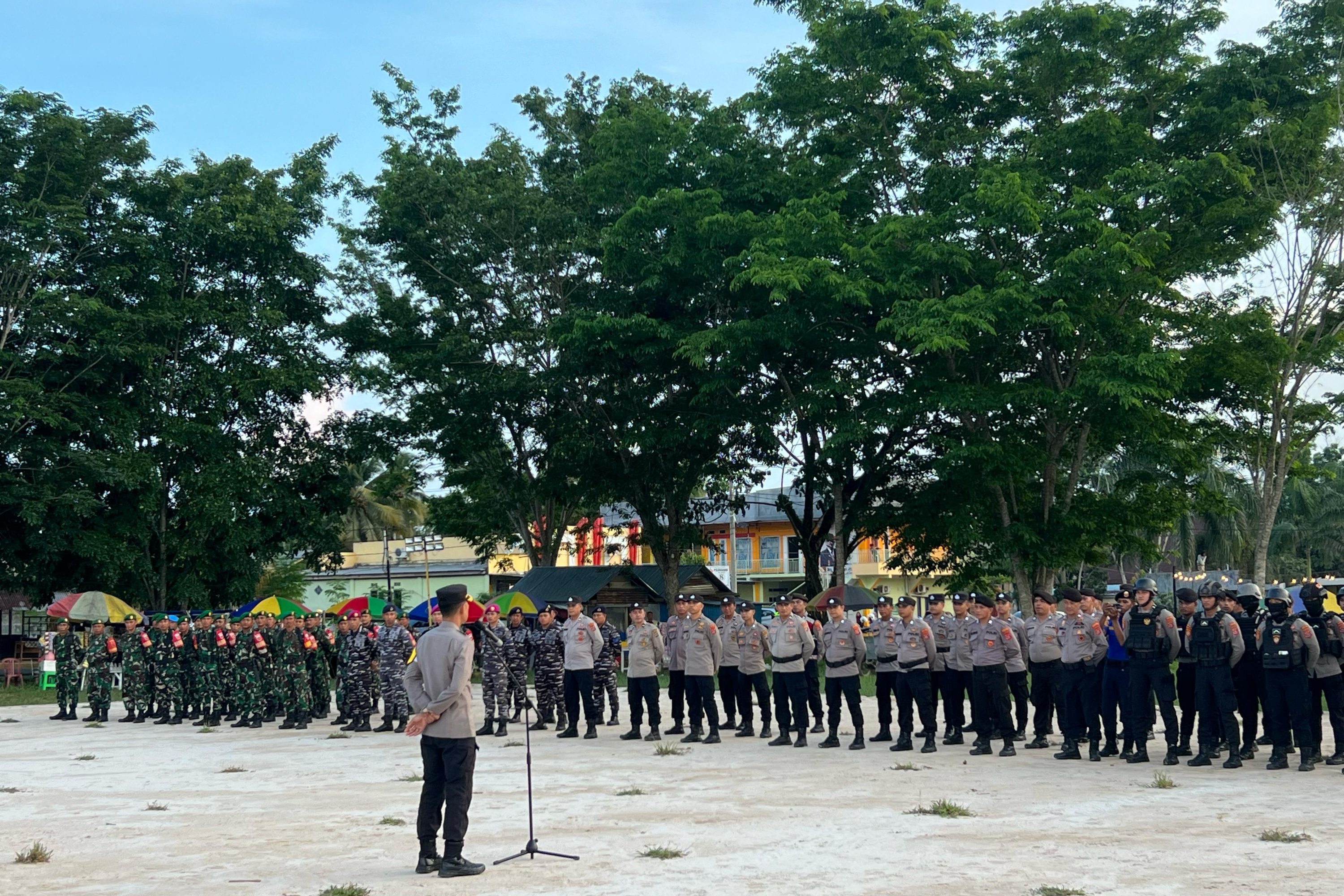 Pastikan Malam Tahun Baru Aman, Polres Konsel Kerahkan 147 Personel Untuk Pengamanan