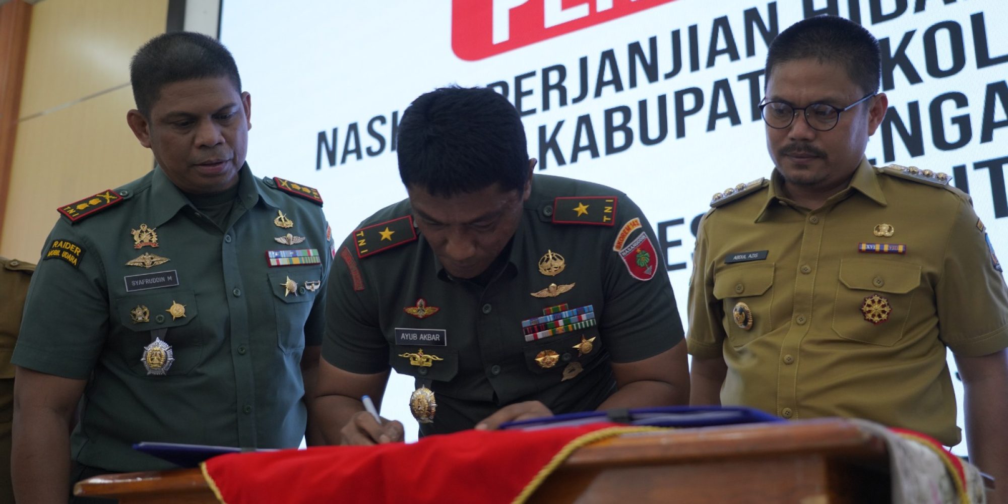 Kunker Ke Kolaka Timur, Danrem 143/HO Komitmen Dukung Program Pemerintahan Kabupaten Kolaka Timur