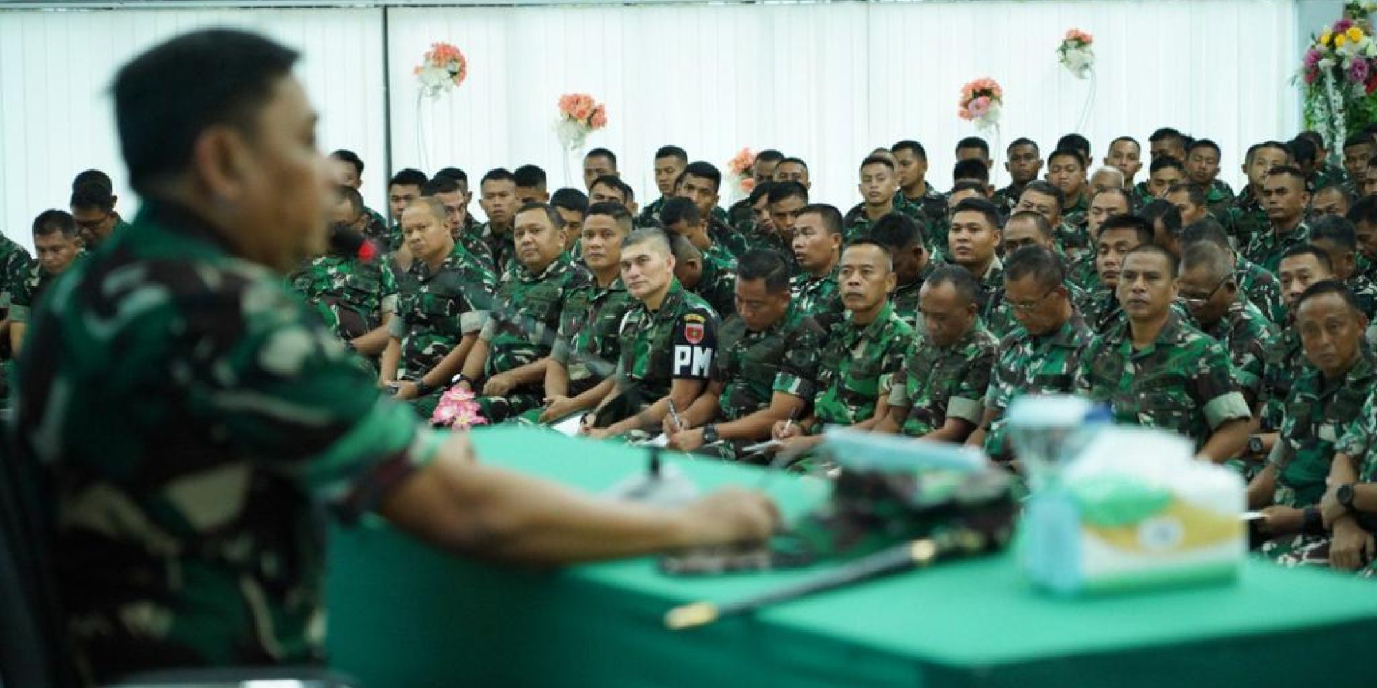 Pangdam XIV/Hsn Beri Jam Pimpinan dan Gelar Apel Kesiapsiagaan Yang Dilaksanakan Secara Serentak Di Seluruh Satuan Jajaran