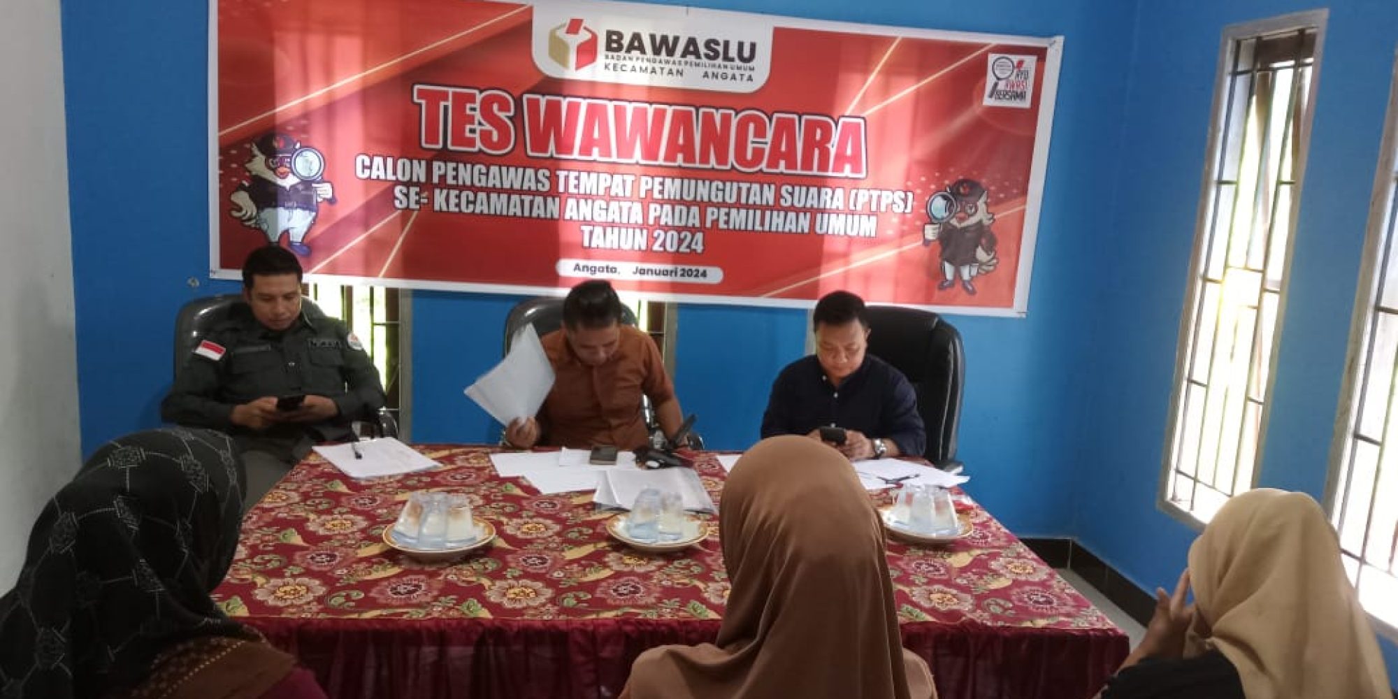 Rekrutmen PTPS di Kec Angata, 67 Calon Ikuti Tes Wawancara