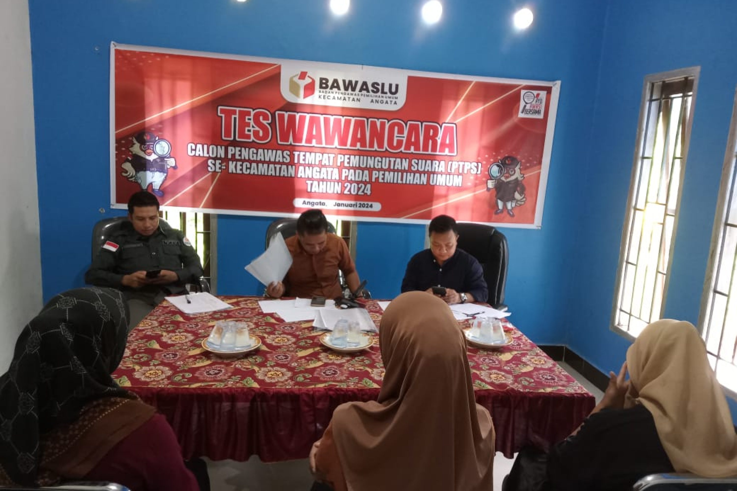 Rekrutmen PTPS di Kec Angata, 67 Calon Ikuti Tes Wawancara