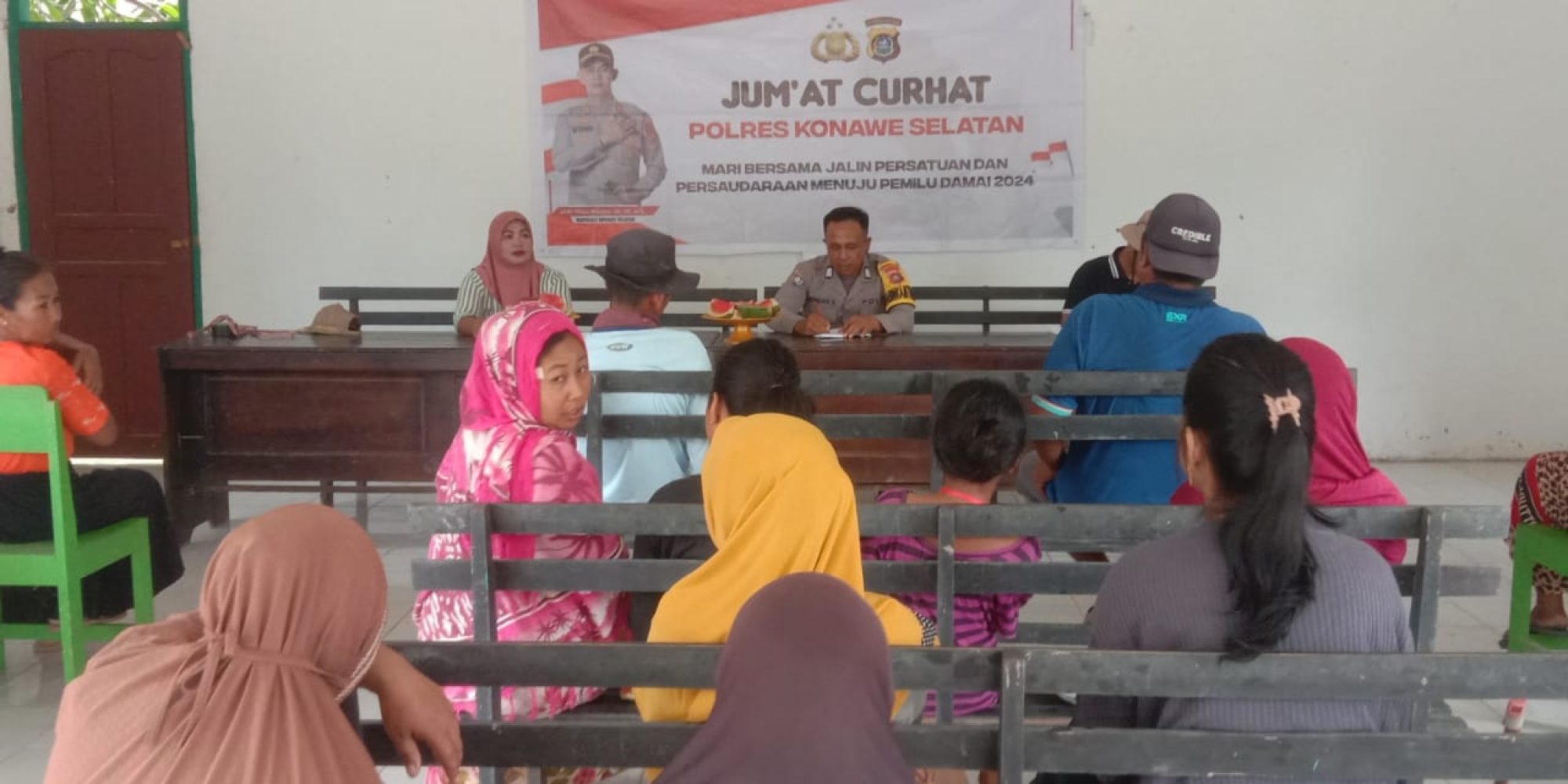 Polsek Mowila Gelar Curhat Dan Ngopi Bareng di Desa Puuwehuko, Warga Keluhkan Ternak Liar Dan Lahan Plasma