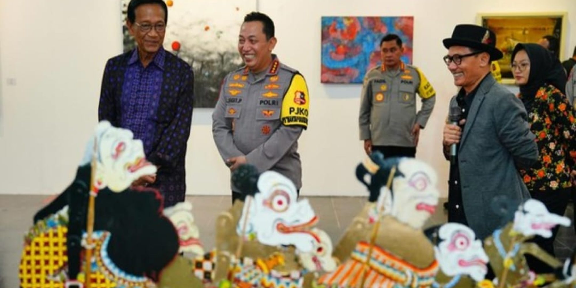 Kapolri Hadiri Pameran Seni Rupa dan Pentas Musik di Yogyakarta