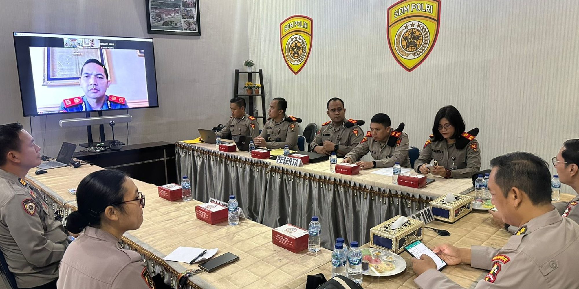 Biro SDM Polda Sultra Asistensi Penelitian Skripsi Mahasiswa S-1 STIK Angkatan 81/WWS