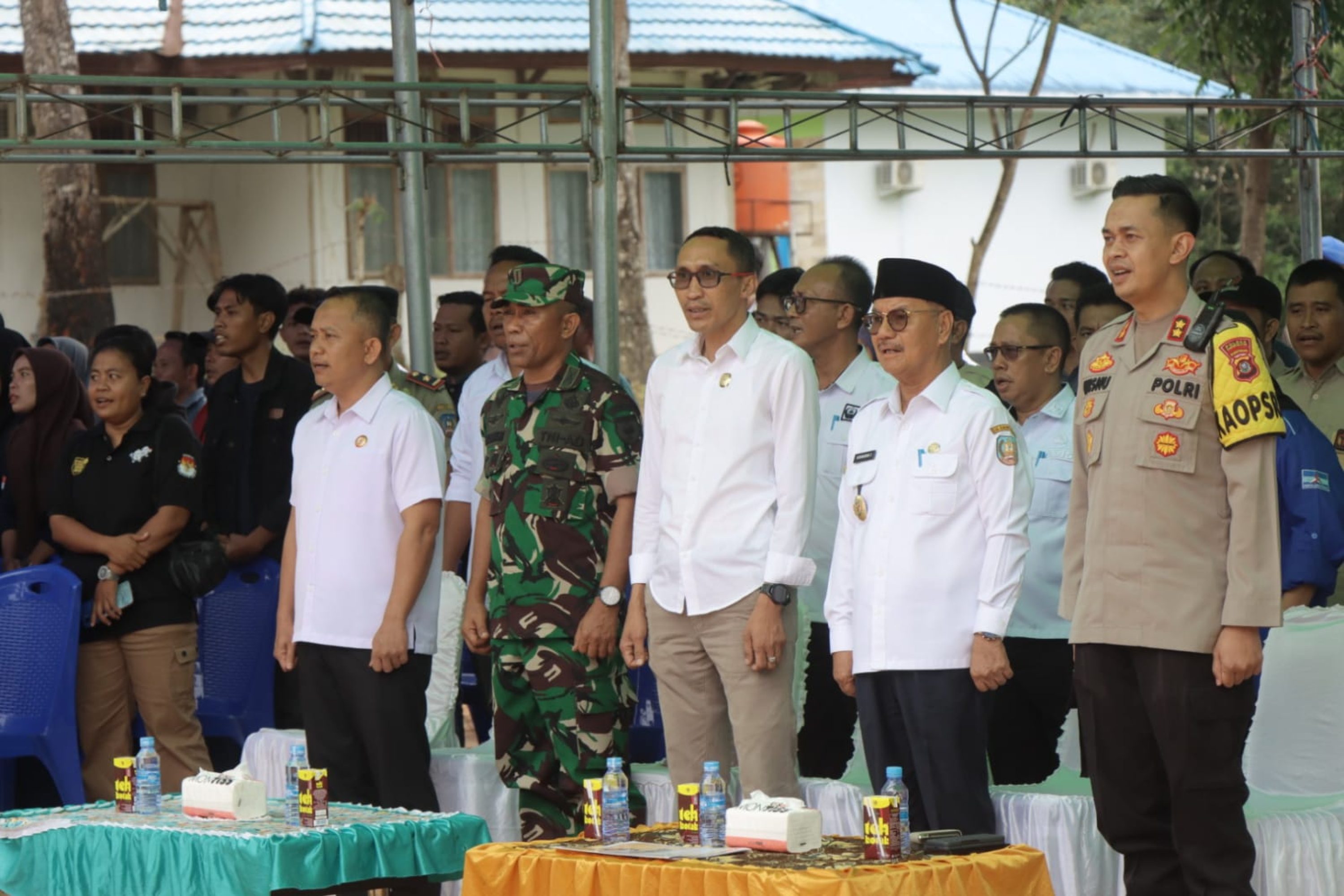 Pesan kamtibmas Kapolres Konsel Saat Simulasi Pencoblosan Pemilu 2024