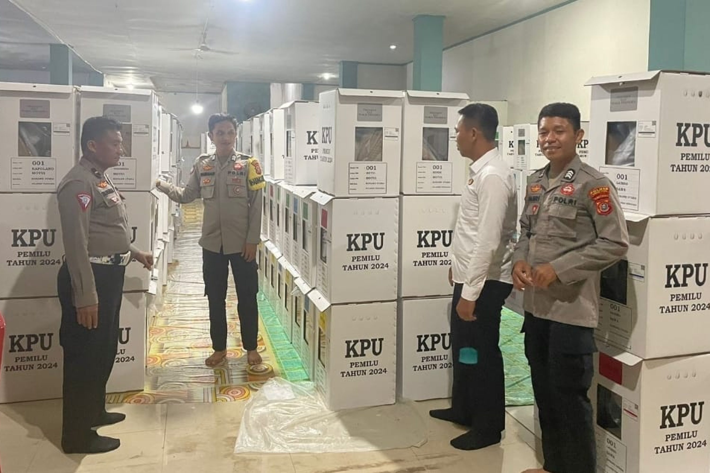 Rawat Kamtibmas Kondusif Jelang Pemilu, Ini Pesan Kapolres Konut Kepada Tim Patroli Mobile
