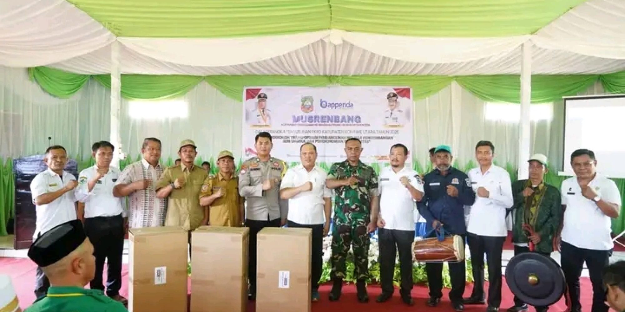 Dalam Meningkatkan Kualitas Pelayanan kesehatan Di kecamatan Lasolo Kepulauan , Bupati Ruksamin Akan  Bangun Puskemas Dua Lantai