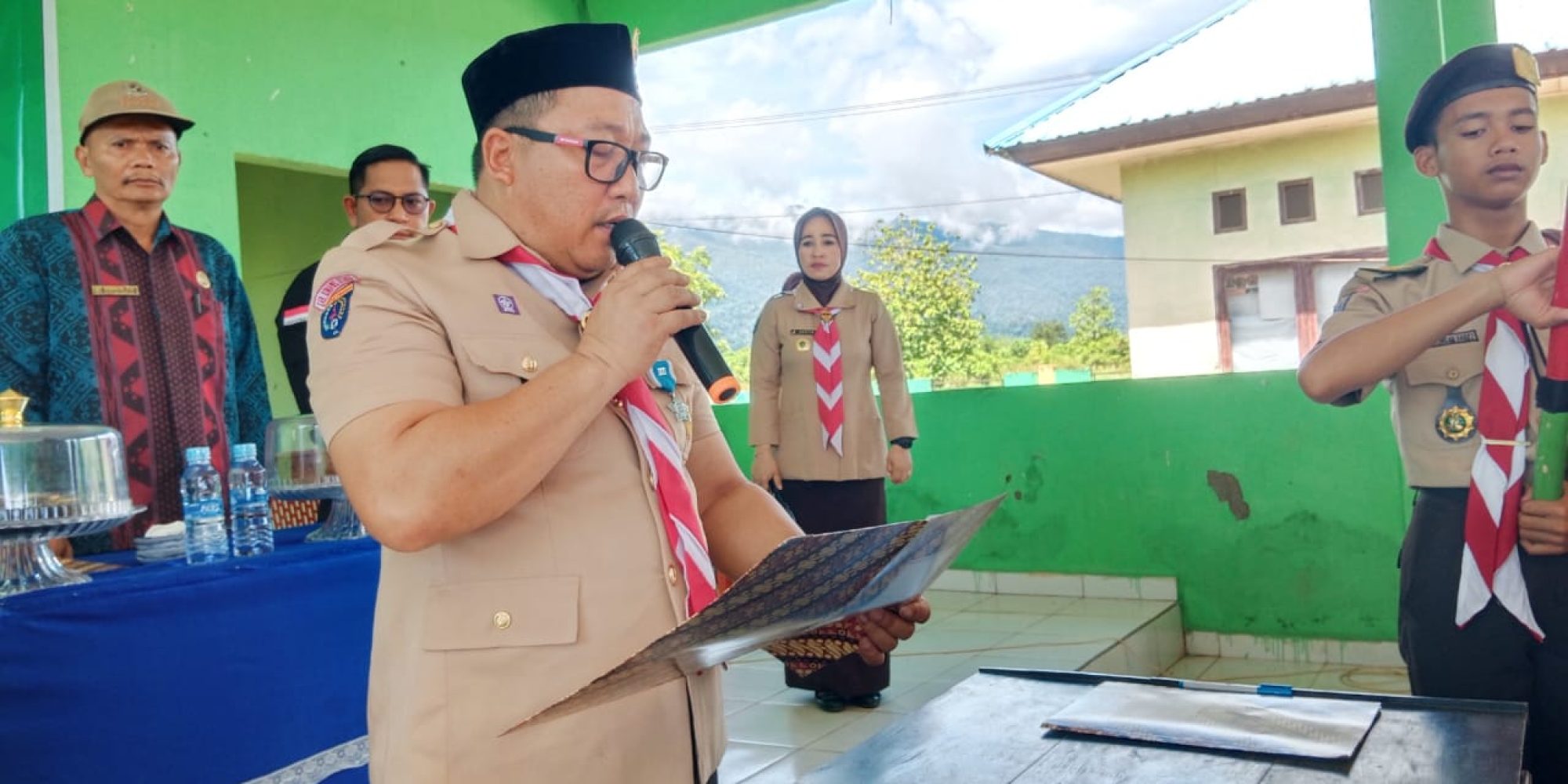 Kwarcab Kabupaten Konut Gelar Pelantikan  Dan  Pengukuhan Pengurus Kwartir Ranting Gerakan Pramuka Masa  Bakti 2023 – 2026 