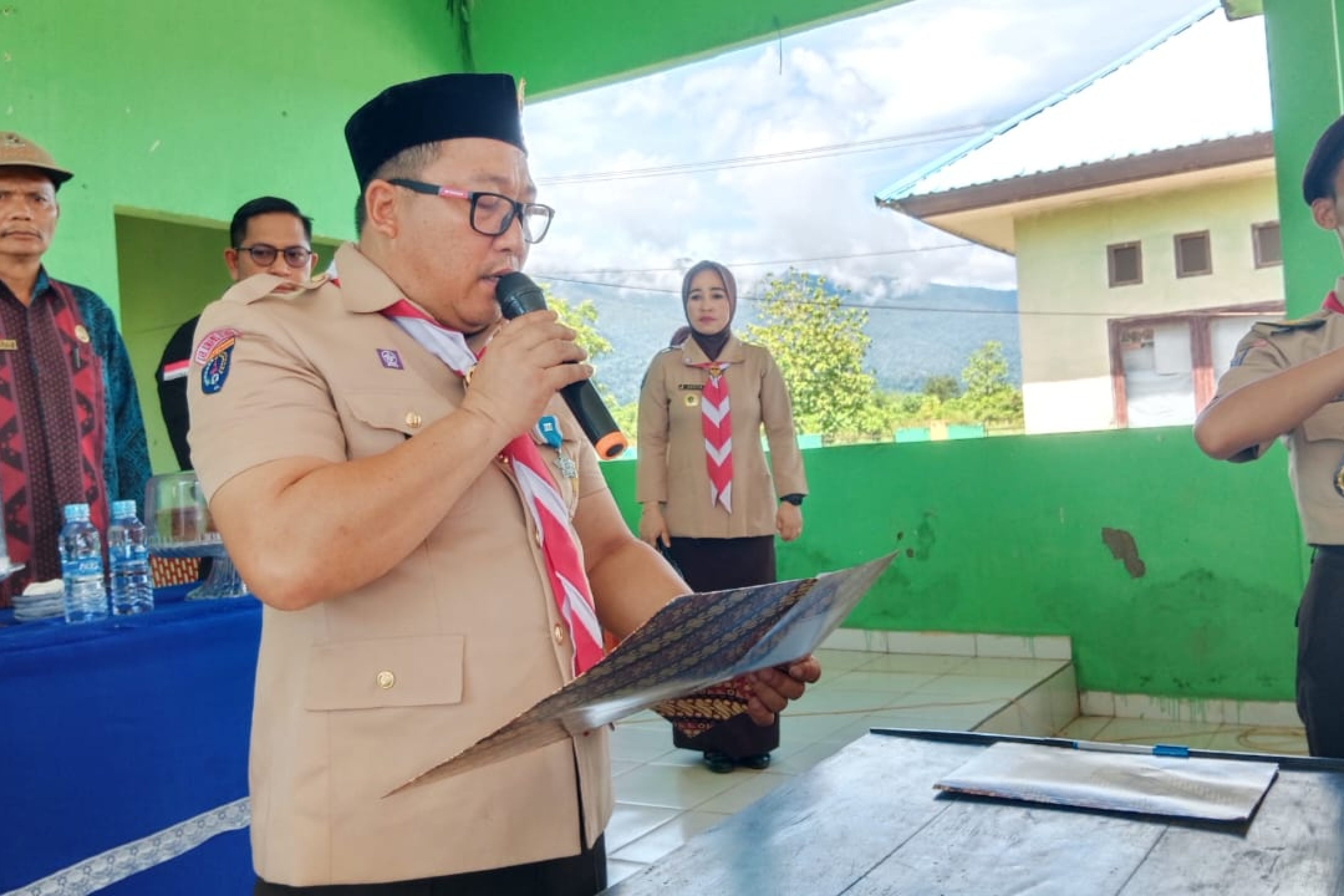Kwarcab Kabupaten Konut Gelar Pelantikan  Dan  Pengukuhan Pengurus Kwartir Ranting Gerakan Pramuka Masa  Bakti 2023 – 2026 