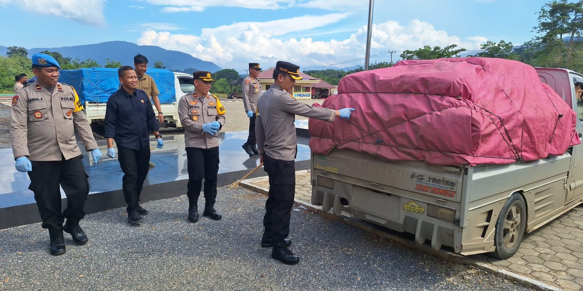 Kapolres Konut Pimpin Press Release, Sebanyak 1400 Tabung Gas Elpiji diamankan Satreskrim