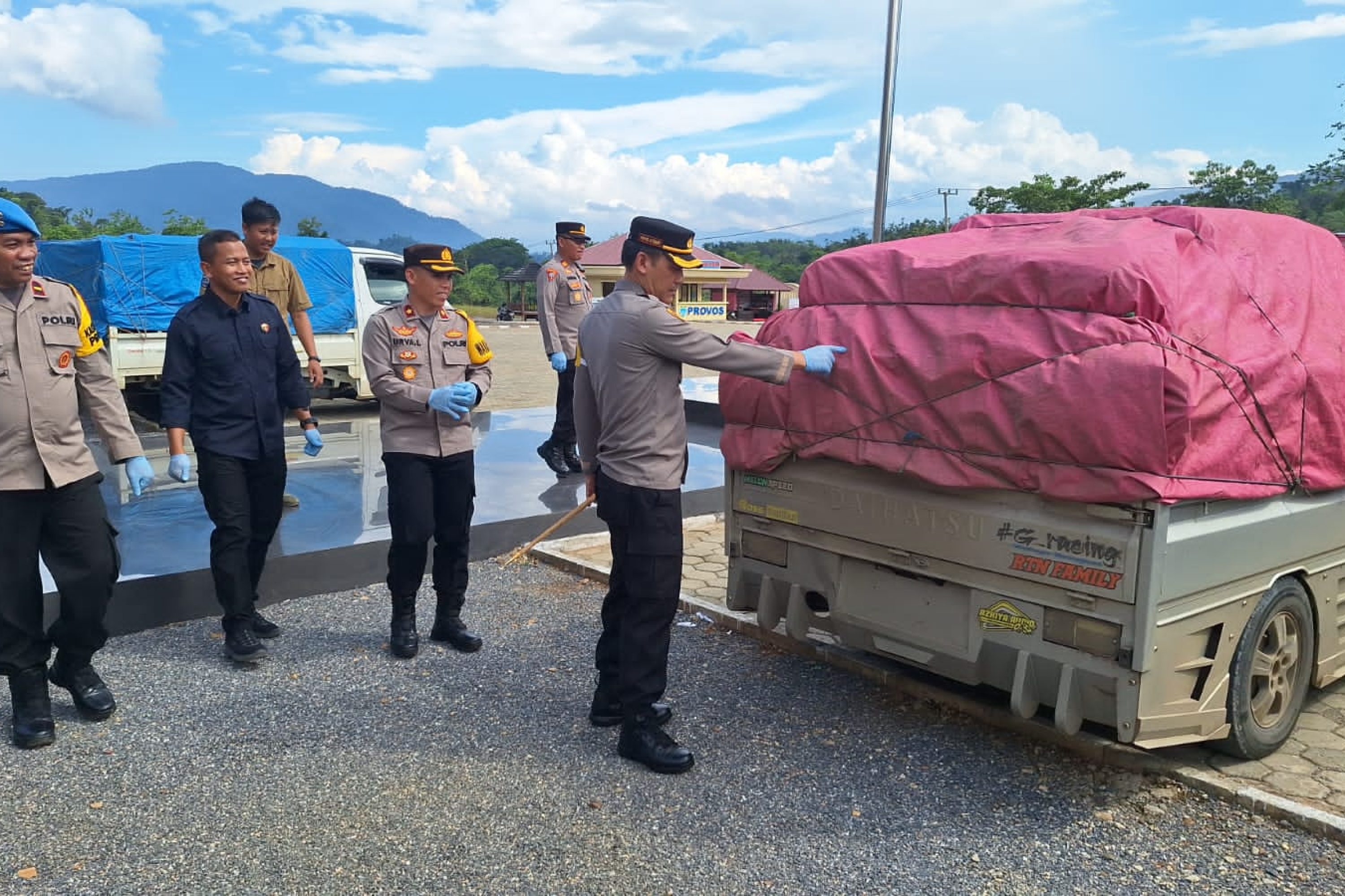 Kapolres Konut Pimpin Press Release, Sebanyak 1400 Tabung Gas Elpiji diamankan Satreskrim