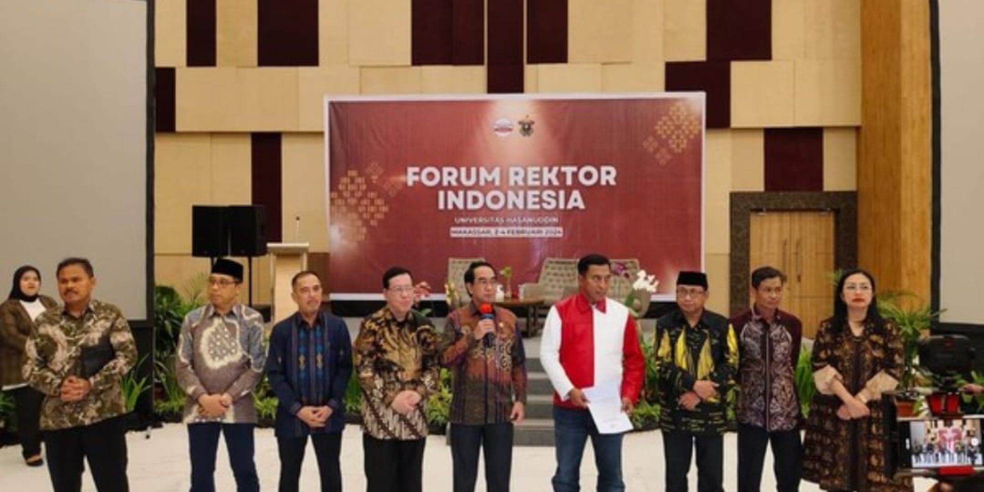 Jelang 14 Pebruari 2024, Forum Rektor Indonesia Gelar Deklarasi Pemilu Damai