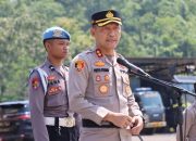 Apel Pengecekan Sarpras dan Personel, Ini Pesan Kapolres