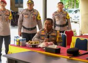 Kunker di Dua Polres , Wakapolda Meminta Seluruh Personel Harus Pahamii Tugas Dan Tanggung Jawabnya Dalam pengamanan TPS Dengan Baik