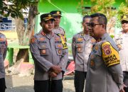 Memastikan Pemilu Berjalan Lancar Dan Aman, Wakapolda Sultra Tinjau TPS Di Tiga Kabupaten Di Sultra