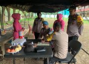 Bid Dokkes Polda Sultra Lakukan Pemeriksaan Kesehatan Personel Usai Pelaksanaan Pengamanan TPS
