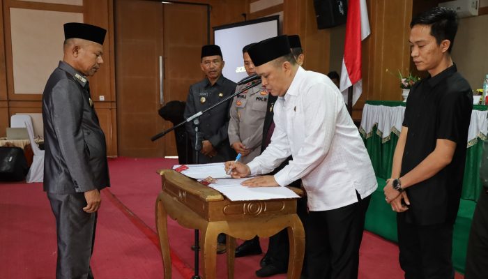 Tetapkan Perda Pajak Dan Retribusi Daerah di Konawe Utara, Ruksamin :  Sumber Pendapatan Daerah Akan Meningkat