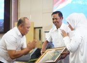 Bupati Konawe Utara Hardiri Pisah Sambut Danlanal Kendari