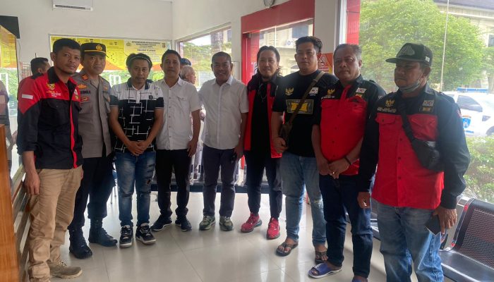 Lakukan Aksi Damai, Tamalaki Sangiano Wonua (TSW) Minta Kapolres Segera Tangkap Pelaku Percobaan Pembunuhan Kadernya