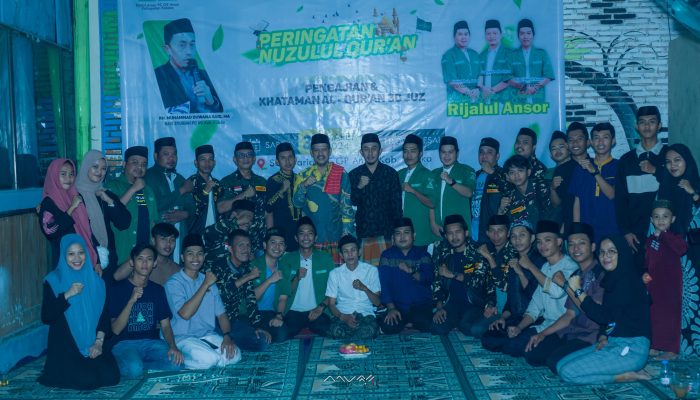 Pererat Silahturahmi Antar Kader, Rijalul Ansor Kolaka Gelar Peringatan Nuzulul Qur’an