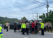 Balapan Liar Usai Sholat Subuh, Polres Konsel Amankan Barang Bukti Kendaraan