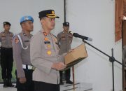 Pimpin Sertijab Kasat Lantas Dan Dua Kapolsek, Berikut Pesan Kapolres Konsel
