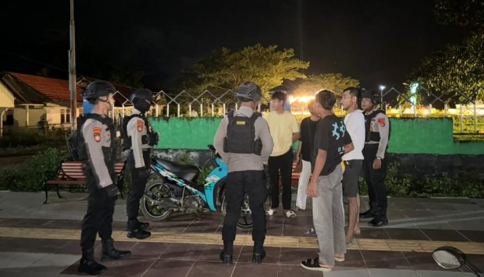 Polres Konut Gelar Patroli Mobile Guna Wujudkan Kamtibmas Kondusif