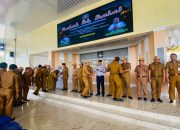 Gelar Halal Bi Halal, Bupati Surunuddin Tekankan Untuk Saling Maaf Memaafkan