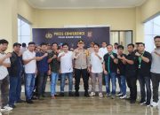 Kapolres Konut AKBP Priyo Utomo Kompak Bekerja Bersama Dan Berkolaborasi Insan Pers