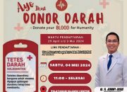 RSUD Konsel Gelar Aksi Donor Darah, Meriahkan HUT Konsel ke 21