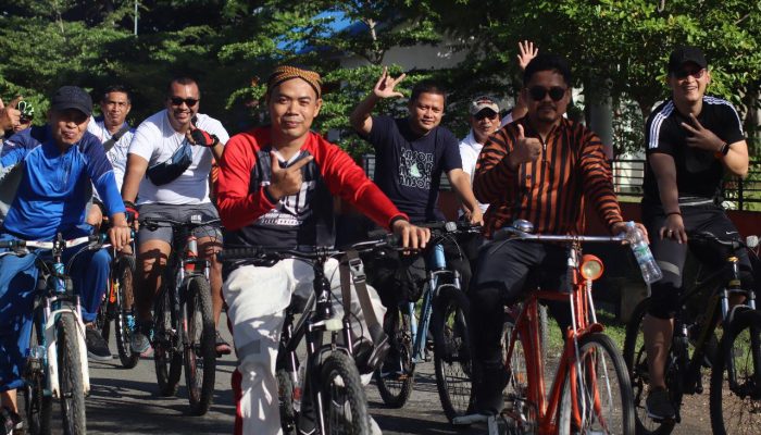 Ramaikan Harlah Ke 90, Gowes GP Ansor Kolaka Sukses Dilaksanakan