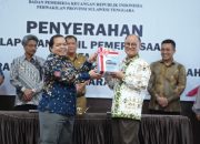 BPK RI Perwakilan Sultra Kembali Memberikan WTP ke Pemda Konsel