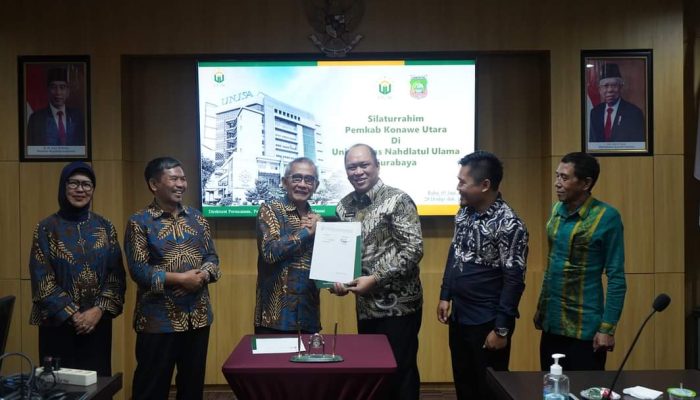Tingkatkan Kompetensi Guru, Bupati Konut Gelar Kerja Sama Dengan UNUSA Dan UNESA