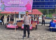 Semarak Hut Bhayangkara ke-78 dan HKGB ke-72, Kapolres Konut Buka Turnamen Volly Bhayangkara