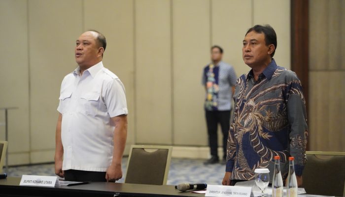 Bupati Konut Bahas RDTR Kota Wanggudu di Rakor Lintas Sektor Bersama Kementerian ATR/ BPN