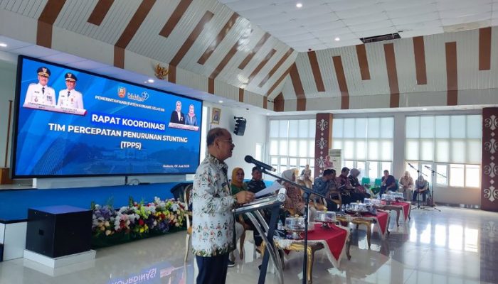 Optimalkan Upaya Penurunan Angka Stunting, Bupati Surunuddin Ajak Semua Pihak Agar Terlibat
