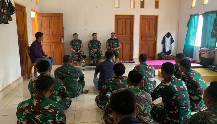 Dandim 1430/Konawe Utara Cek Anggota Satgas Pam Objek Vital