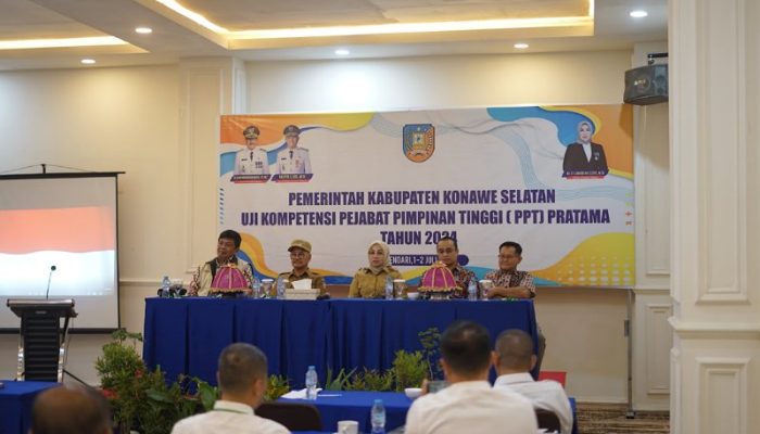 Tingkatkan SDM Yang Berkualitas, Pemda Konsel Gelar Uji Kompetensi 29 Pejabat Pimpinan Tinggi Pratama