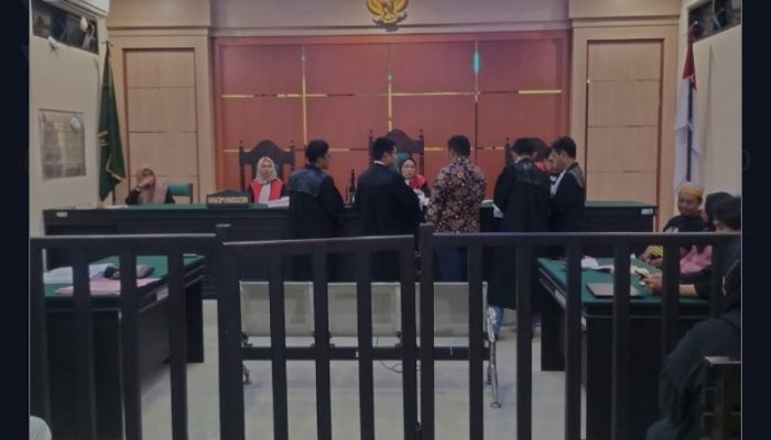 Dua Orang Dugaan Yang Menghalangi Pekerjaan PT WIN, Masuk Tahap Persidangan Ke Lima