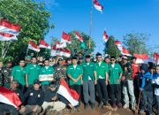 Rayakan HUT RI ke-79 di Puncak Padamarang, GP Ansor Kolaka Tunjukkan Semangat Nasionalisme
