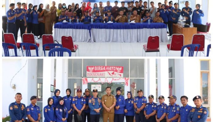 Damkar-mat Konsel Gelar Sosialisasi Perbub Nomor 57  Tahun 2024 Tentang Pemanfaatan Command Center di Kec Palangga