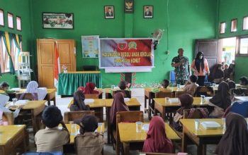 Kodim 1430/Konut Gelar Pemberian Makanan Bergizi Gratis Kepada Siswa Siswi Kurang Mampu