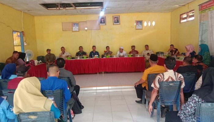 Usai di Lantik, Camat Angata Langsung Gelar Rapat Koordinasi Bersama Forkopimcam