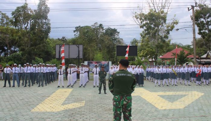 Kodim 1416/Muna Gelar Kegiatan Lomba PBB Dalam Rangka Memeriahkan HUT TNI yang ke 79
