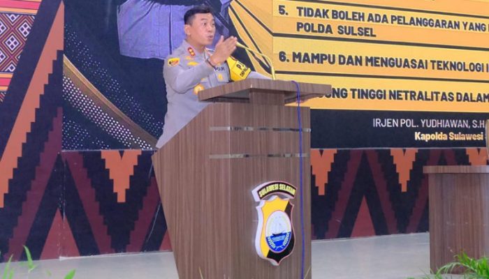 Gelar Commander Wish , Ini Arahan Kapolda Sulsel Kepada Personel