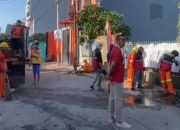 Ciptakan Lingkungan Bersih, Husni Mubarak Pimpin Langsung kerja Bakti di Wilayah Kecamatan Makassar