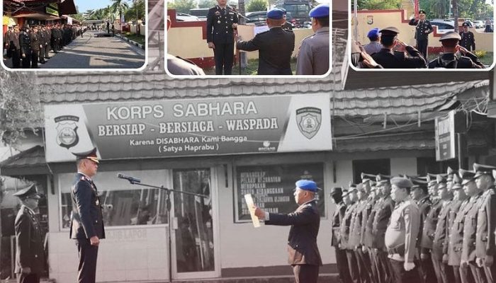 Kapolres Pimpin Upacara Peringatan Hari Sumpah Pemuda ke-96 di Polres Pelabuhan Makassar