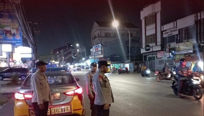 Polsek Ujung Tanah Tingkatkan Patroli Malam, Wujudkan Kamtibmas Kondusif Pilkada Serentak