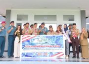 Komandan Lanal Palu, Melepas Perwakilan Saka Bahari Lanal Palu di event Saka Bahari Nasional